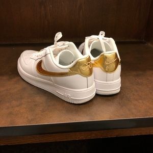 gold cr7 Air Force one size 11